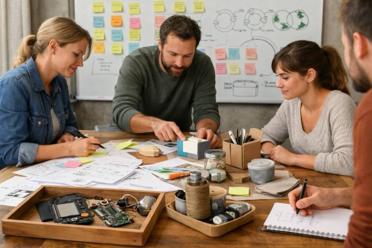 Design thinking exemple : un cas concret pour repenser un service dans l’économie circulaire